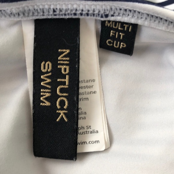 NWOT Nip Tuck Swim Sorrento Stripe Joanne One Piece Swimsuit Size 6 - Picture 16 of 16